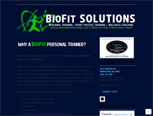 Tablet Screenshot of biofitworks.com